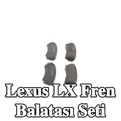 BOSCH Fren balatası seti 17, 5mm, gıcırtı önleyici plaka ile, montaj kılavuzu ile — 2002 Lexus Lx