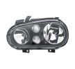 HELLA Far Sol, H1, H3, H7, H7/H1/H3, PY21W, W5W, ampuller olmadan, far seviyeleme motoru olmadan, Gösterge Rengi: şeffaf — 2000 Volkswagen Golf (1)