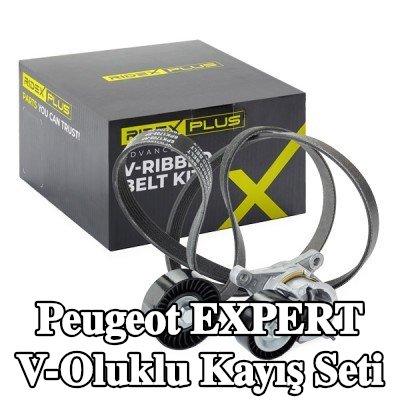 RIDEX PLUS V-Oluklu Kayış Seti — 2002 Peugeot Expert