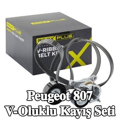RIDEX PLUS V-Oluklu Kayış Seti — 2002 Peugeot 807