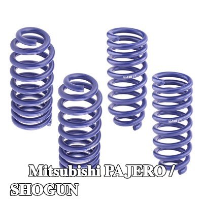 H&R مجموعة التعليق، نوابض لولبية — 2006 Mitsubishi Pajero / Shogun