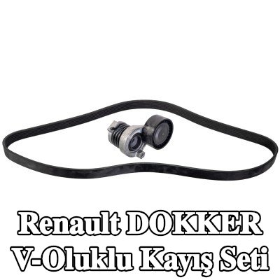 FEBI BILSTEIN V-Oluklu Kayış Seti — Renault Dokker