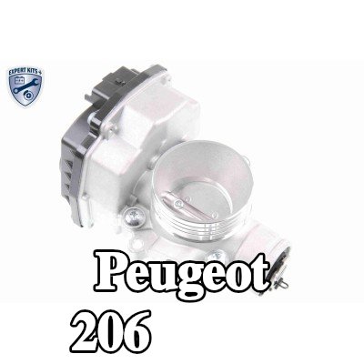 VEMO جسم الخانق بدون حشية/مانع تسرب, يجب تدريب/تحديث وحدة التحكم/البرنامج, EXPERT KITS + — 1998 Peugeot 206