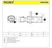 RIDEX مستشعر النبضات، دولاب الموازنة — Opel Combo (5)