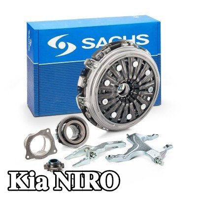 SACHS طقم القابض DCT, يتطلب أدوات خاصة للتركيب, مع قرص القابض, مع محمل تحرير القابض, مع شوكة تحرير, مع صفيحة ضغط القابض — 2016 Kia Niro