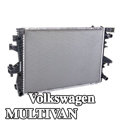 VALEO مبرد المحرك من الألومنيوم, بدون غطاء, بدون منظم سائل التبريد — 2003 Volkswagen Multivan