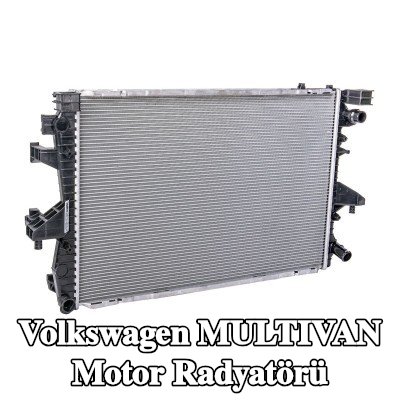 VALEO Motor radyatörü Alüminyum, kapak olmadan, soğutma sıvısı regülatörü olmadan — 2003 Volkswagen Multivan