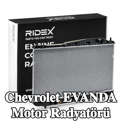RIDEX Motor radyatörü Plastik — Chevrolet Evanda
