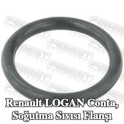 FEBEST Conta, soğutma sıvısı flanşı — Renault Logan