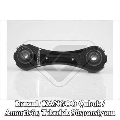 HUTCHINSON Çubuk / Dikme, tekerlek süspansiyonu Arka Aks — Renault Kangoo