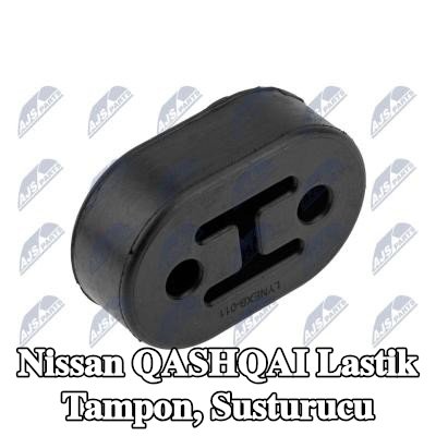 NTY Lastik tampon, susturucu — Nissan Qashqai