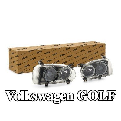 TYC مجموعة المصابيح الأمامية — 1997 Volkswagen Golf