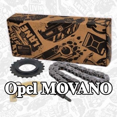 ET ENGINETEAM طقم سلسلة مضخة الزيت — Opel Movano