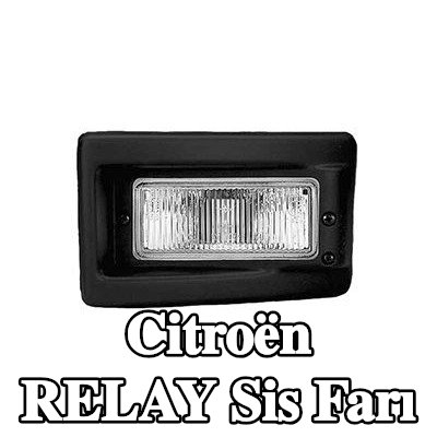 VAN WEZEL Sağ Sis Farı, H1 — 2000 Citroën Relay