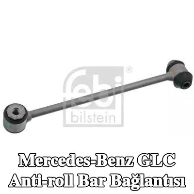 FEBI BILSTEIN Stabilizatör kolu Arka Aks Sağ, 260mm — 2017 Mercedes-Benz Glc