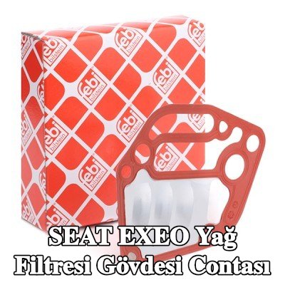 FEBI BILSTEIN Yağ filtresi gövdesi contası — 2010 SEAT Exeo