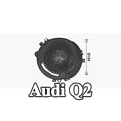 AVA COOLING SYSTEMS محرك منفاخ التدفئة بدون وحدة تحكم, بدون مقاوم — Audi Q2