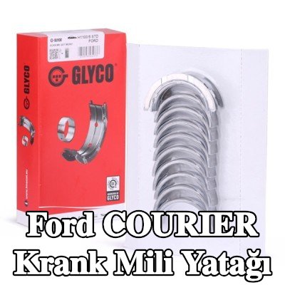 GLYCO Çelik tabanlı alüminyum alaşımlı krank mili yatağı — Ford Courier