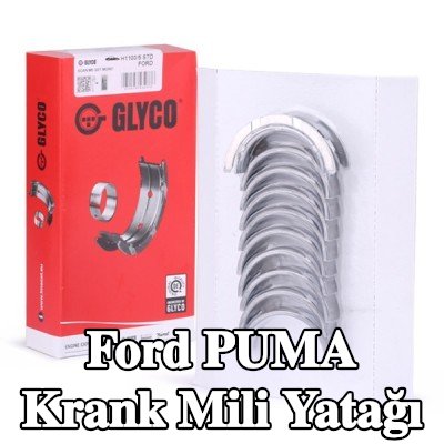 GLYCO Çelik tabanlı alüminyum alaşımlı krank mili yatağı — Ford Puma