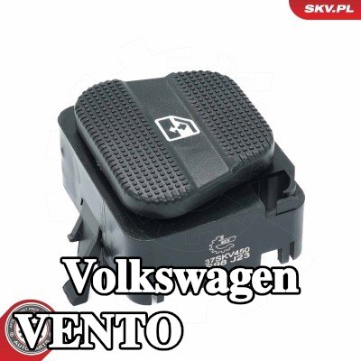 ESEN SKV مفتاح نافذة الخلف الأيسر, أمامي أيمن, خلفي أيمن — Volkswagen Vento