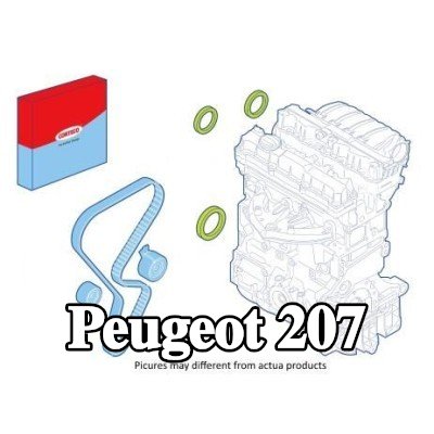 CORTECO مجموعة سدادات العمود, جانب بكرة المحرك — Peugeot 207