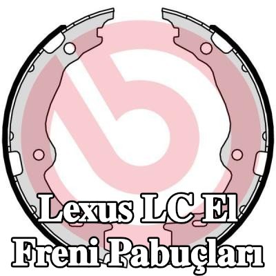 BREMBO El freni pabuçları — Lexus Lc