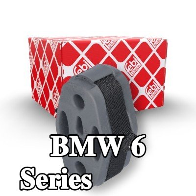 FEBI BILSTEIN حامل العادم الأمامي, الخلفي, كلا الجانبين — 2012 BMW 6 Series
