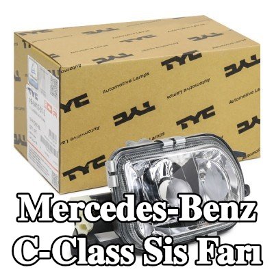 TYC Sağ Sis Farı, HB4 — 2002 Mercedes-Benz C-Class