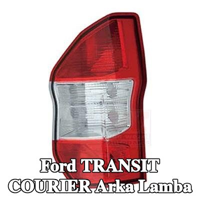 VAN WEZEL Arka lamba Sağ, ampul yuvası olmadan — 2014 Ford Transit Courier
