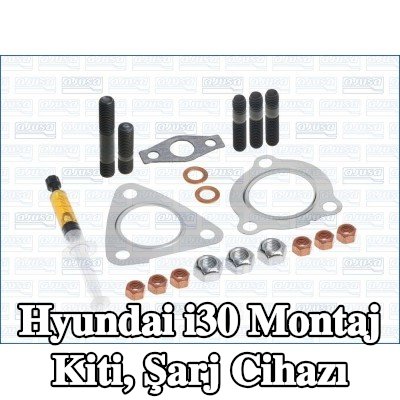 AJUSA Montaj Kiti, conta/sızdırmazlık elemanları ile şarj cihazı — 2010 Hyundai i30