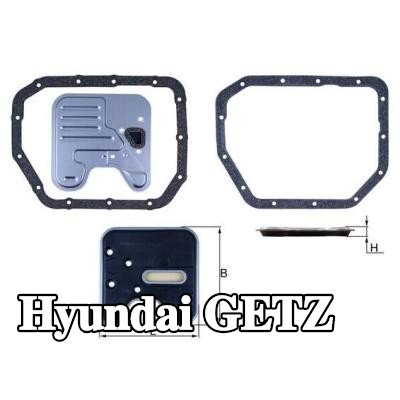 MAHLE طقم فلتر ناقل الحركة الأوتوماتيكي مع حشيات/أختام — Hyundai Getz