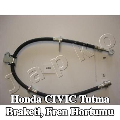 JAPKO Tutma Braketi, sağ ön fren hortumu — 1990 Honda Civic