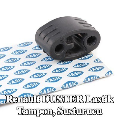 SASIC Lastik tampon, susturucu Arka — Renault Duster