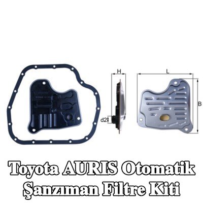 MAHLE Conta/sızdırmazlık elemanı içeren otomatik şanzıman filtre kiti — Toyota Auris