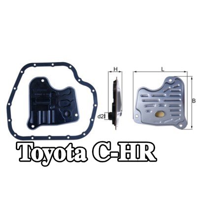 MAHLE مجموعة مرشح ناقل الحركة الأوتوماتيكي مع حشية/سداد — Toyota C-hr
