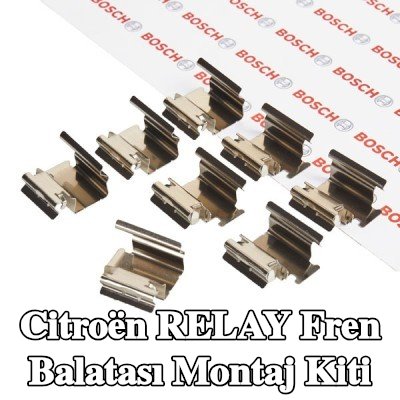 BOSCH Fren balatası montaj kiti — Citroën Relay