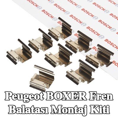 BOSCH Fren balatası montaj kiti — Peugeot Boxer