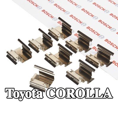 BOSCH طقم تركيب وسادات الفرامل — 2004 Toyota Corolla