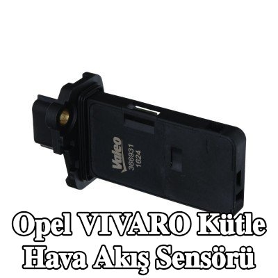 VALEO Kütle hava akış sensörü 5V, entegre hava sıcaklığı sensörlü — 2016 Opel Vivaro