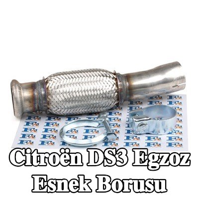 FA1 Sabitleme malzemeli egzoz esnek borusu — Citroën Ds3