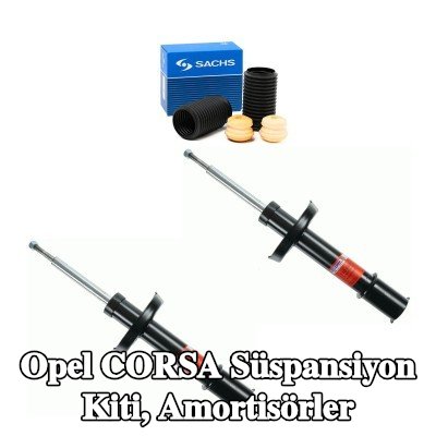 SACHS Süspansiyon kiti, amortisörler — 1997 Opel Corsa