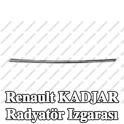 PRASCO Radyatör ızgarası, sol, krom — Renault Kadjar