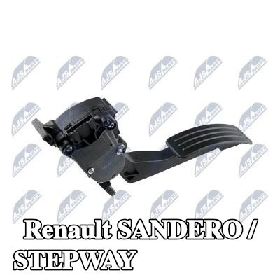 NTY مجموعة دواسة الوقود — Renault Sandero / Stepway