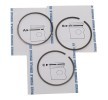 MAHLE Piston Segman Kiti — Audi 80 (6)