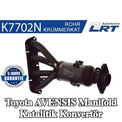 LRT Manifold Katalitik Konvertör — Toyota Avensis