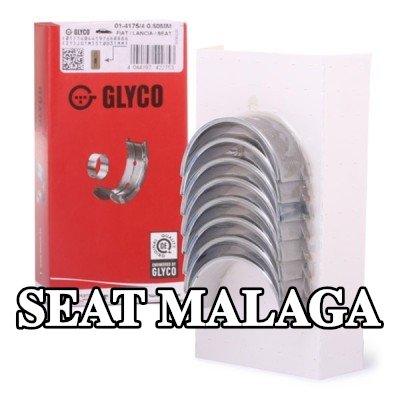 GLYCO محامل الطرف الكبير من سبائك الألومنيوم على قاعدة فولاذية — SEAT Malaga