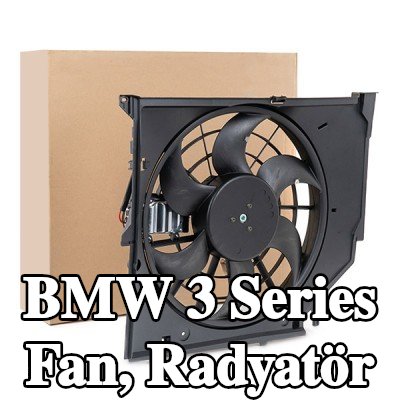 MAHLE Fan, radyatör 421mm, radyatör fan kapağı — 2000 BMW 3 Series