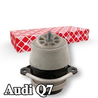 FEBI BILSTEIN حامل المحرك الأيسر, يمين, مع غطاء حماية من الرذاذ — 2012 Audi Q7