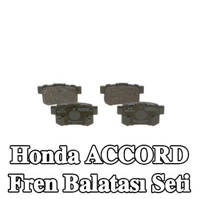 BOSCH Fren balatası seti 15, 5mm, gıcırtı önleyici plaka ile — 1990 Honda Accord