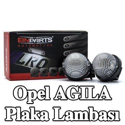 EINPARTS Plaka lambası — Opel Agila